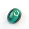 NATURAL Green BRAZILIAN Cat's Eye 125 Ct Pear Cabochon Cut CERTIFIED Gemstone