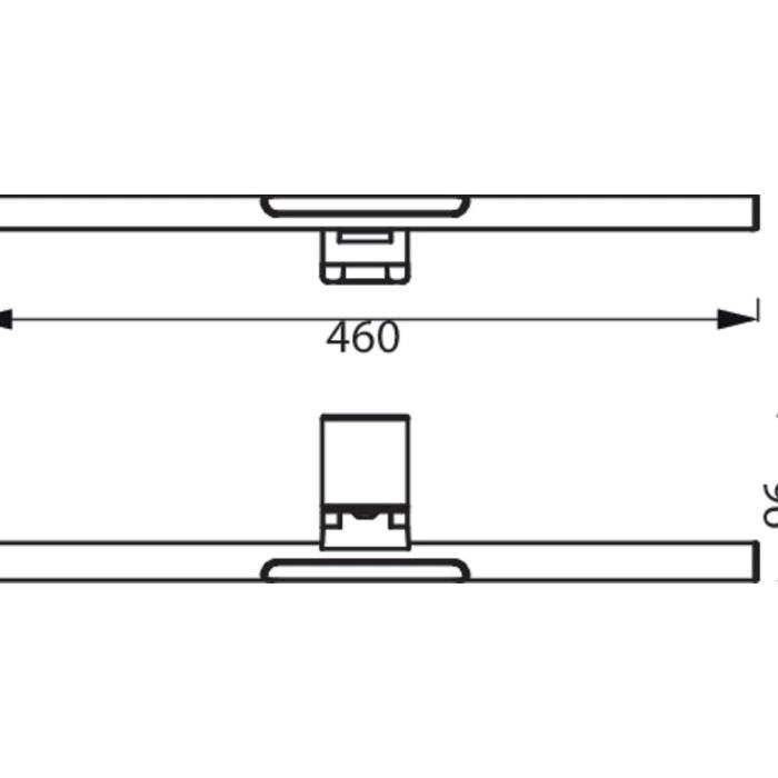 Lampe de bureau LED - Philips - Edison - 4.5W - 3000-5000 Kelvin - USB rechargeable - Noire