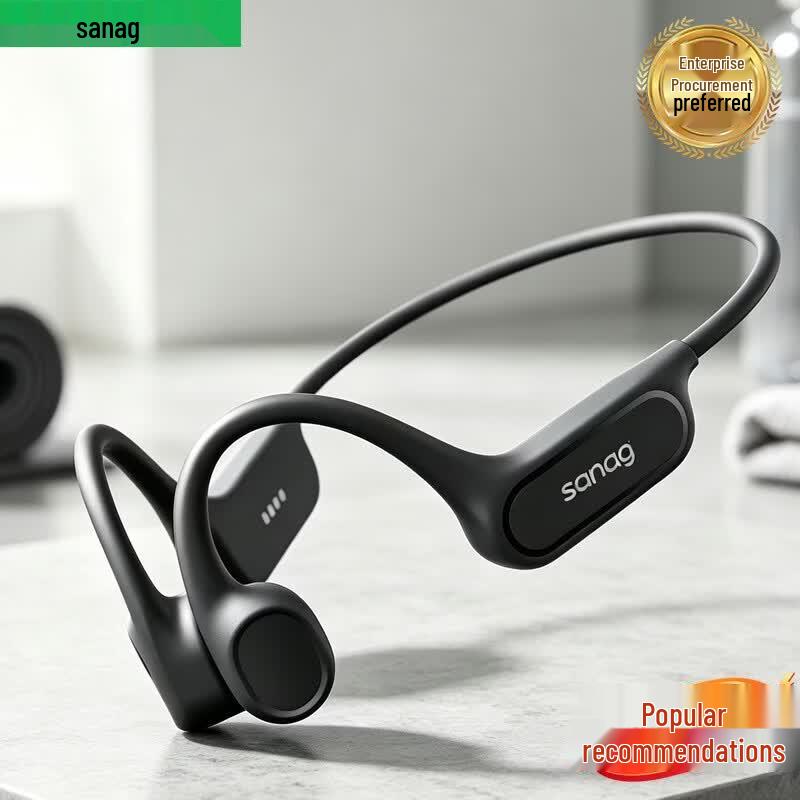 Saina B33S Open-Ear Bone Conduction Sport Headphones