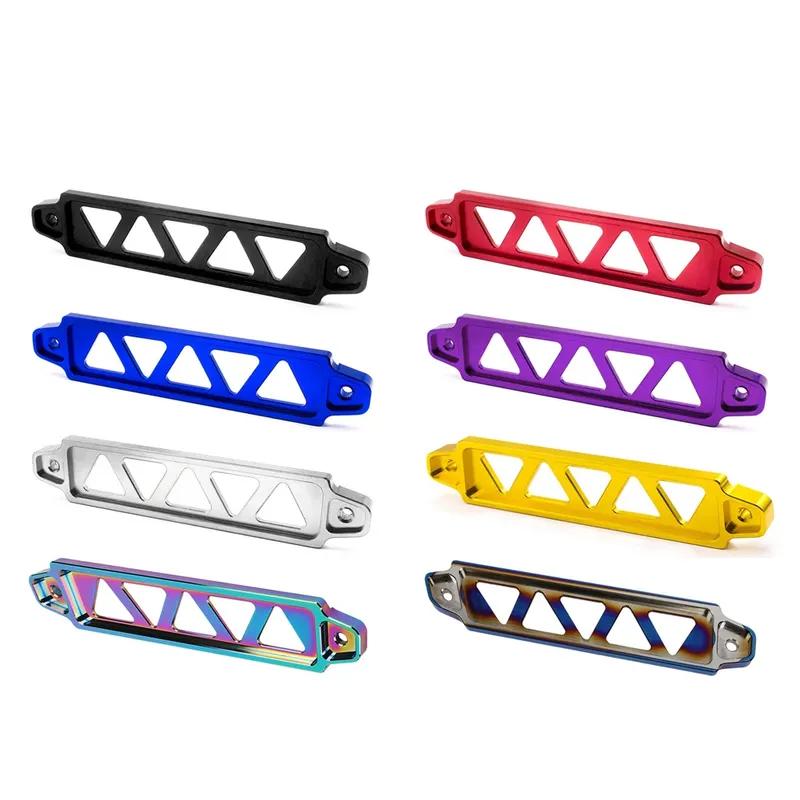 218mm/190mm Aluminum Alloy Battery Auto Battery Tie Down Mount Holder Bracket Brace Bar for Honda Civic EK EG Universal