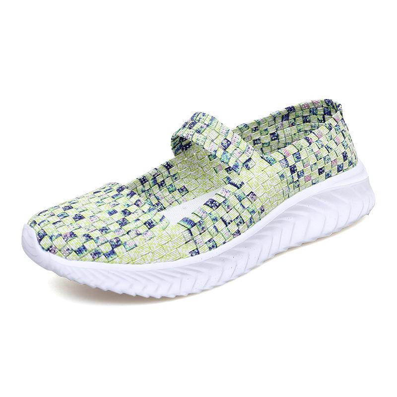 New Handwoven Thread Platform Casual Shoes Women's Shoes Sports and Leisure Single Shoes Student Sports Shoes Travel Shoes