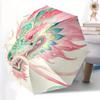 1pc Dragon Head Automatic Open/close Folding Umbrella, Compact Portable Travel Umbrella, Perfect Birthday/Christmas, Cute Umbrella, Durable