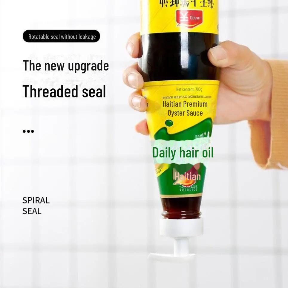 Haitian Oyster Sauce Squeeze Pump Nozzle for Household Bottles