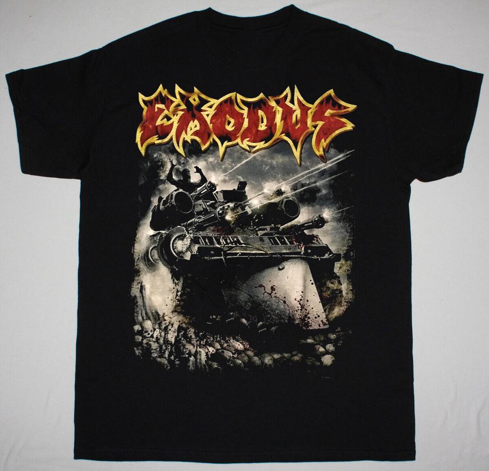 EXODUS - STROJ NA ZABÍJENÍ S HLAVOU LOPATY Černé Unisex Všechny Velikosti Unisex Tričko Unisex Tričko
