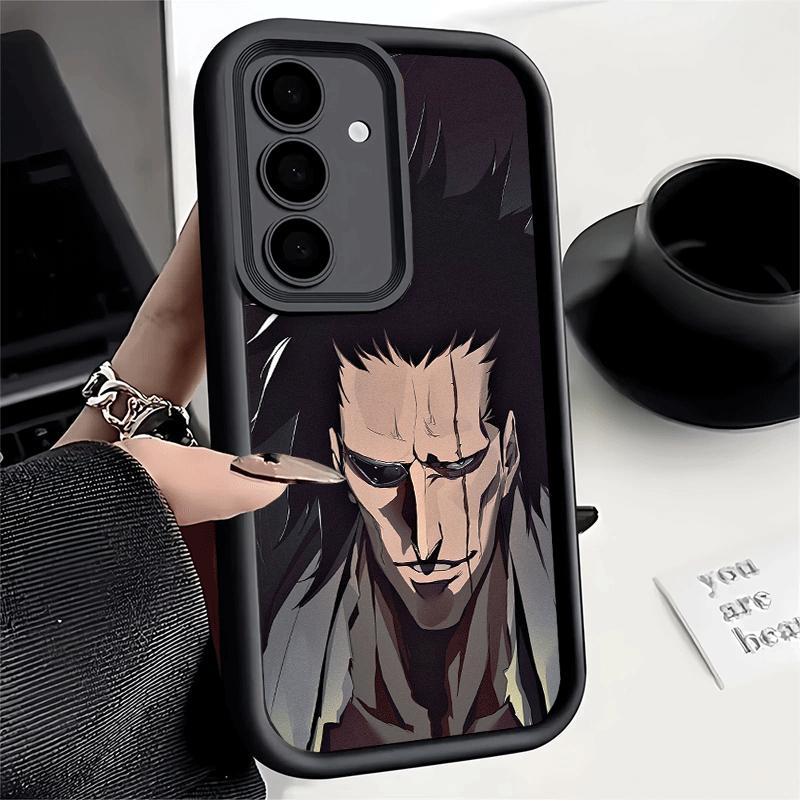 Phone Case for Samsung Galaxy A17 A16 A15 A14 A13 Bleach Zaraki Kenpachi A56 A36 A26 A55 A35 A25 A54 A34 A24 A53 A33 A23 A07 A06