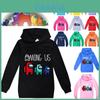 Spiel Us Among Kids Kapuzenpullover Jungen Mädchen Betrüger Kapuzenpullover Oberteile Pullover