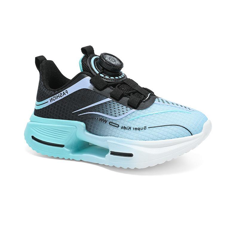 Autumn 2025 Mesh Breathable Boys' Sports Shoes - Casual, Non-slip, Trendy Running Sneakers for Kids.