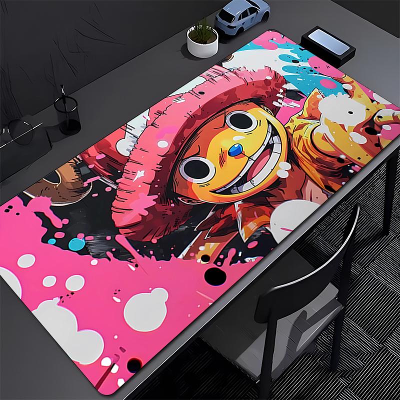 Mouse Pad One Piece Tony Tony Chopper PC Computer Gamer 90x40cm Gaming Accessories Mousepad Keyboard Desk Mat Carpet Table Pad