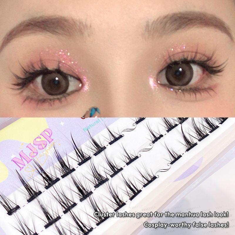 Mogugu - Cat Eye Volume Cluster False Eyelashes