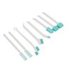 16pcs Small Cleaning Brushes Crevice Cleaning Detail Tiny Scrub Cleaner Brush for Window Tracks Groove Humidifier Car