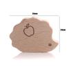 10Pcs Natural Beech Wooden Beads Cat Heart Butterfly Rainbow Cat Teethers Beads for Baby Necklace Pacifier Chain Crafts Jewelry