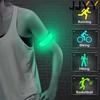 Outdoor Sports Night Running Armband LED Lamp USB Rechargeable Safety Belt Arm Leg Warning Wristband Cycling Bike Bicycle Light