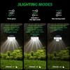 1 PACK Outdoor Motion Sensor Lamp, 4-Head Solar Power Light, 122 LED Solar Light, Flood Lights ,3000 Lumens,270° Lighting  Range