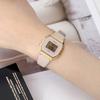 Casio Digital Leather Pastel Color Wristwatch
