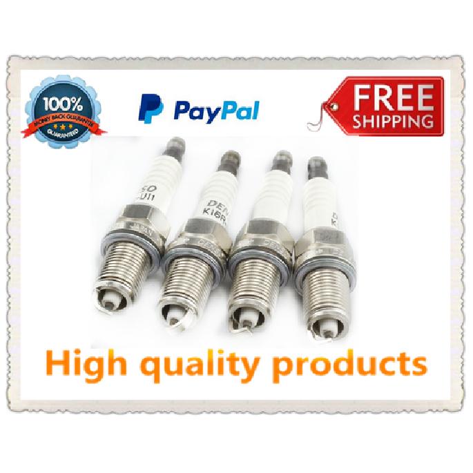 4 x New  K16R-U11 Spark Plug 90919-01164 for Toyota Celica MR2 Paseo Tacoma