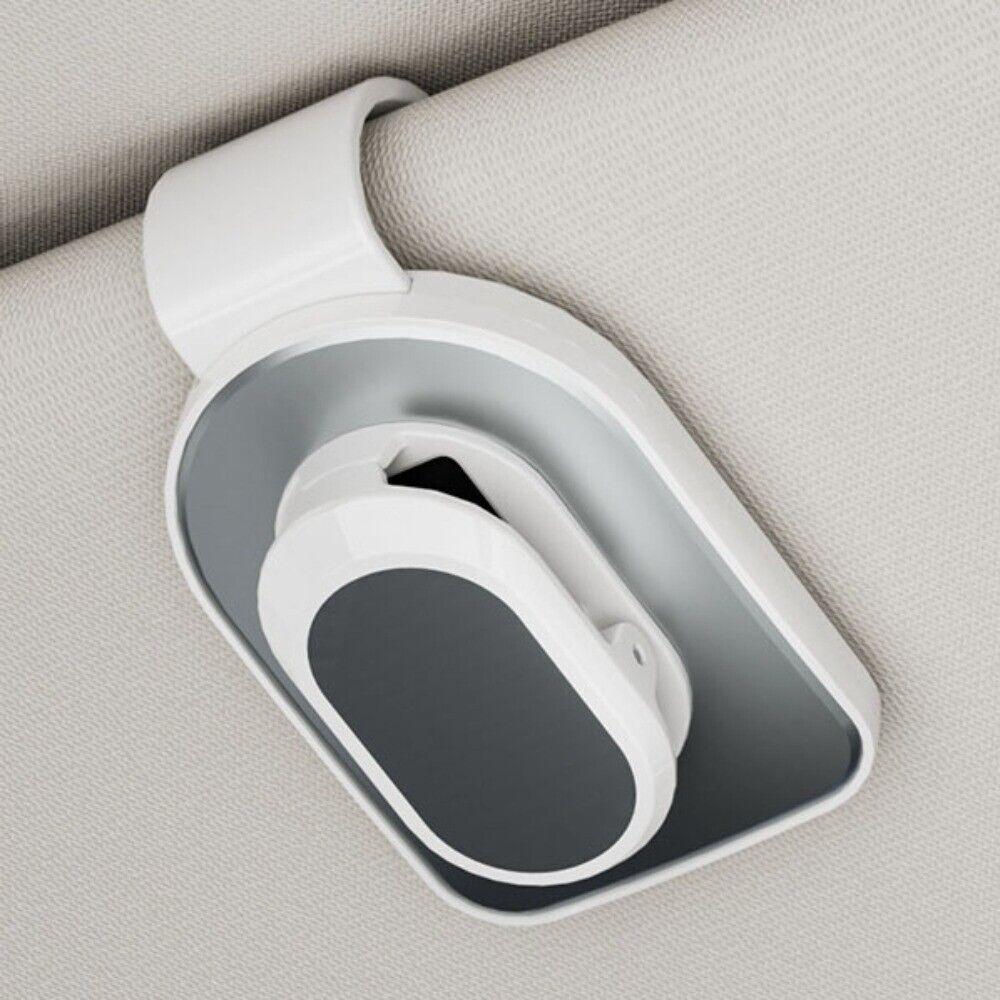 Multifunctional Clip-on Eyeglass Hanger Stable Plastic with Sponge Auto Sunglasses Holder Press Car Visor Accessory Ticket Car