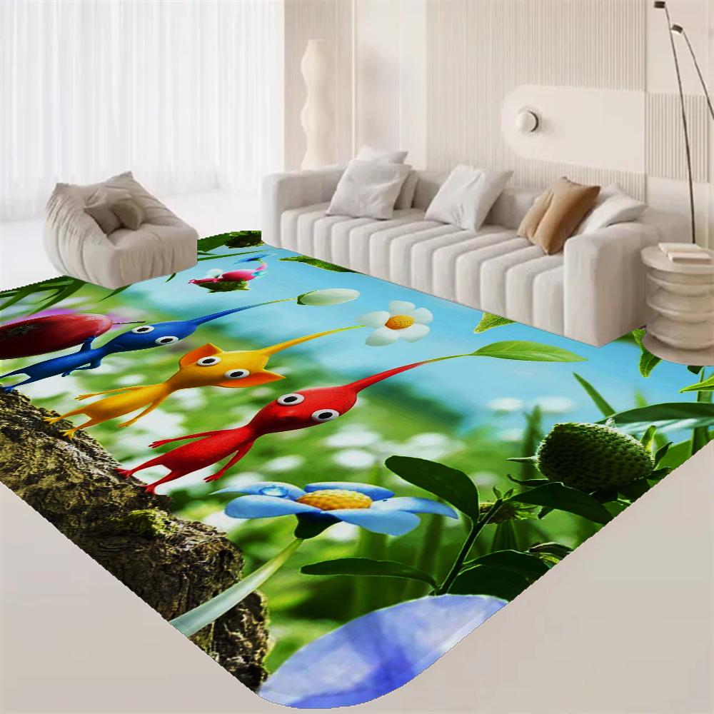 P-Pikmin Game Room Kitchen Mat Cheaper Anti-slip Modern Living Room Balcony Printed Modern Home Decor