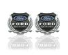 1PCS Car Metal Badge Sticker Body Trunk Decoration For Ford Mustang S-Max C-Max B-Max ST Racing Mondeo Kuga Escort Falcon Tierra