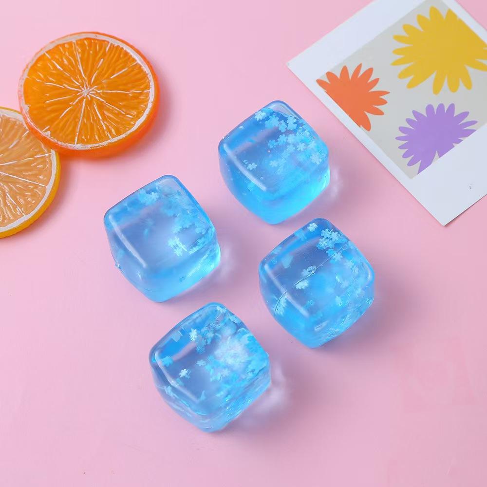 Decompression Simulation Ice Cube Pinch Le Maltose Slow Rebound Cube High Transparency Creative Vent Toy