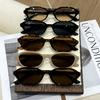 5pcs European and American retro style men's and women's fashionable sunglasses, trendy and versatile, suitable for summer sun s