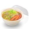 [Made In Japan] Easy and Time-saving Microwave Cooking Device for Single-person Living (Ramen and Pot Container, Medium Size)
