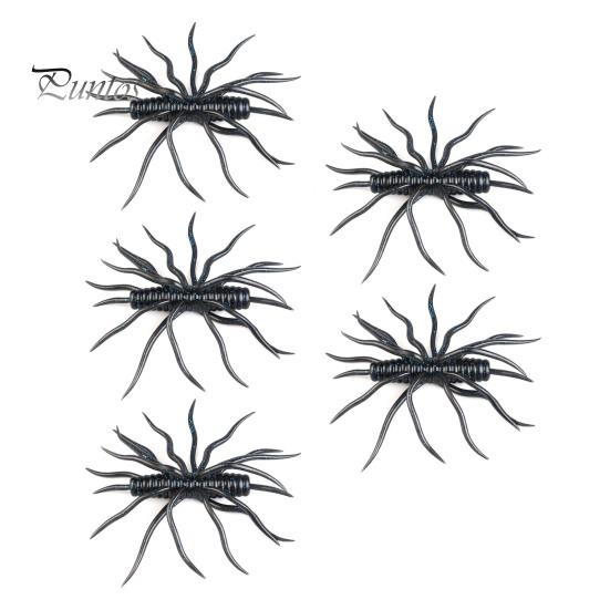 Topwater Bionic Bait 1/3/5Pcs 9.5cm/9g Floating Soft Lure with Multi-Tentacles, Realistic Fishing Baits Bait, Artificial Swimbait for Freshwater