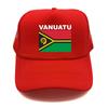 Vanuatu Trucker Cap Summer Unisex Cool Country Flag Hat Baseball Caps Unisex Outdoor Mesh Net Caps