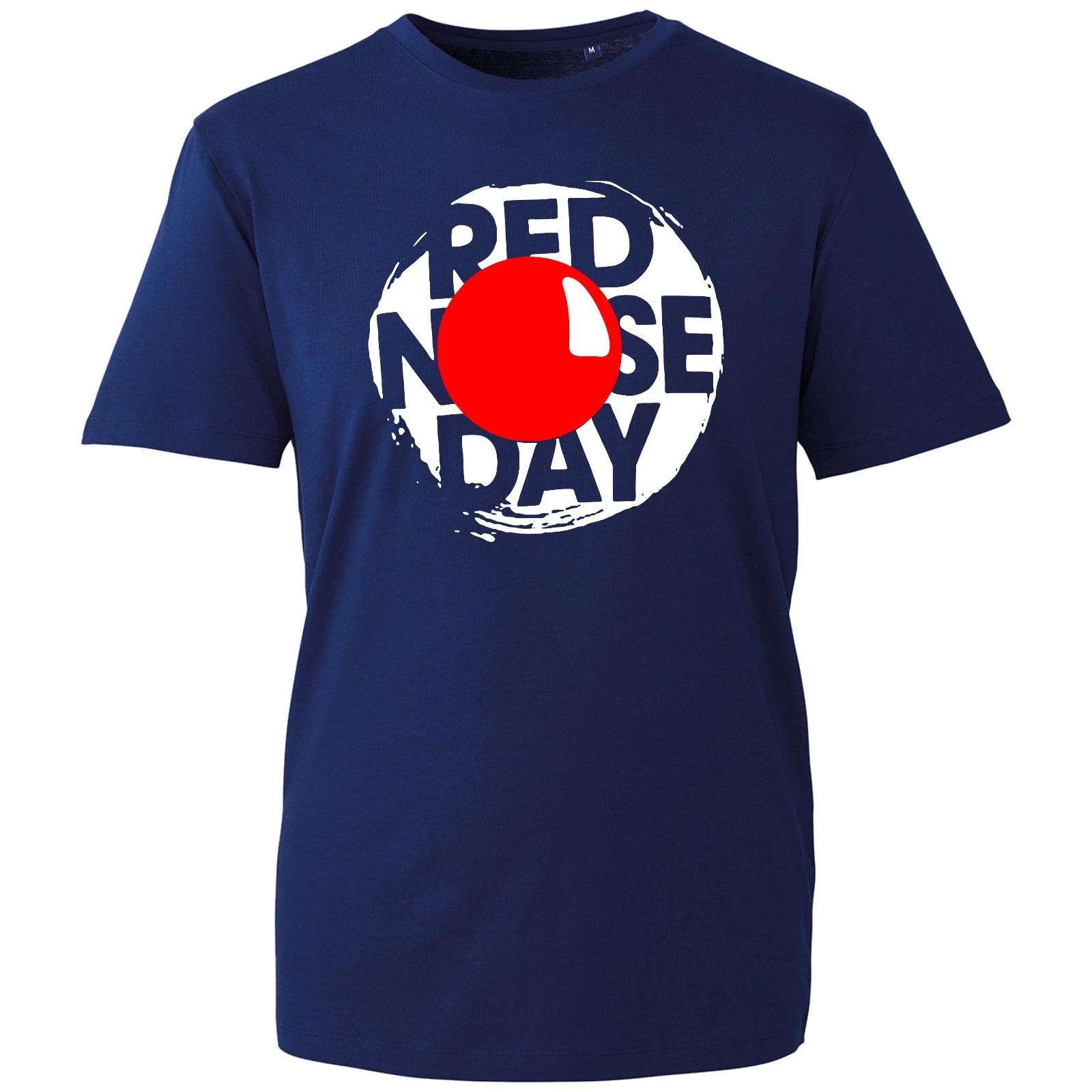 

New Red Nose Day 2026 Uk T-Shirt Relief Funny Children School Unisex Tee Top 4XL