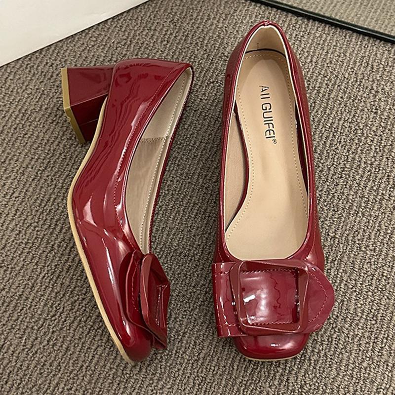 

Fashion High Heels Women Mary Janes Shoes Summer Dress Lolita Pumps Elegant Fashion Heeled Shoes Woman 2025 Trend Brand Female Zapatos 39 вино красного