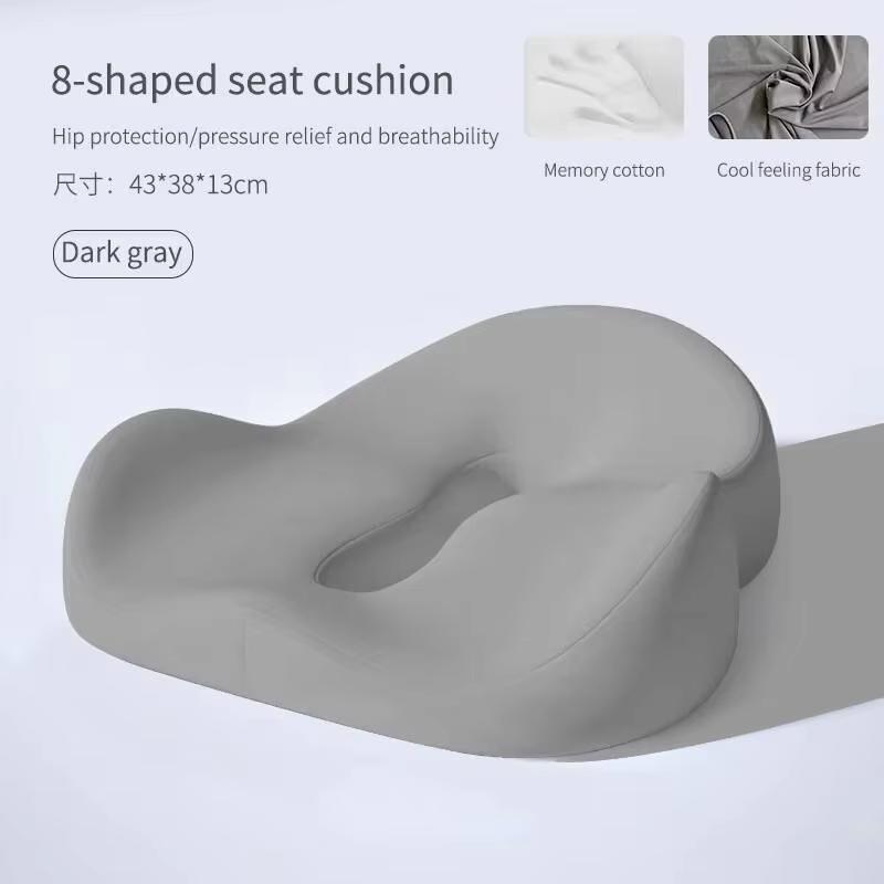 Chair Tailbone Sciatica Back Pain Relief Comfort Office Chair Car Seat Cushion Non-Slip Orthopedic Memory Foam Coccyx Cushion