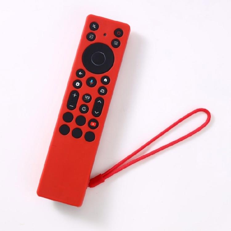 Textured Grip TV Controller Case Flexible Silicone Cover For RC923A FMB1/RC813A FMB1,QM6K QM7K Remote Protections