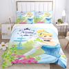 Custom Snow White Garden Bedding 3 Piece Set HD Print Duvet Cover Pillowcases for Teens Adult Bedroom Decoration