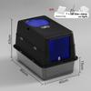 Stainless Steel Closed Cat Litter Box, Fully Closed Flip, Oversized, Heightened and Thickened Anti-splash Top-entry Cat Toilet