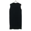 YOKO CHAN Made In Japan Wool No Sleeve One Piece 38 Black Women Used