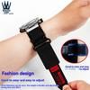 Bracelet de montre unisexe en nylon et toile modifiés, 19 mm, pour la série Casio Retro Forester FT-500WC AW-80. Accessoire sport.