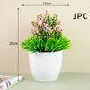Artificial Plant Pot Household Tabletop Ornaments Simulation Green Plants Small Trees And Grass Multi-Style Garden Decoration