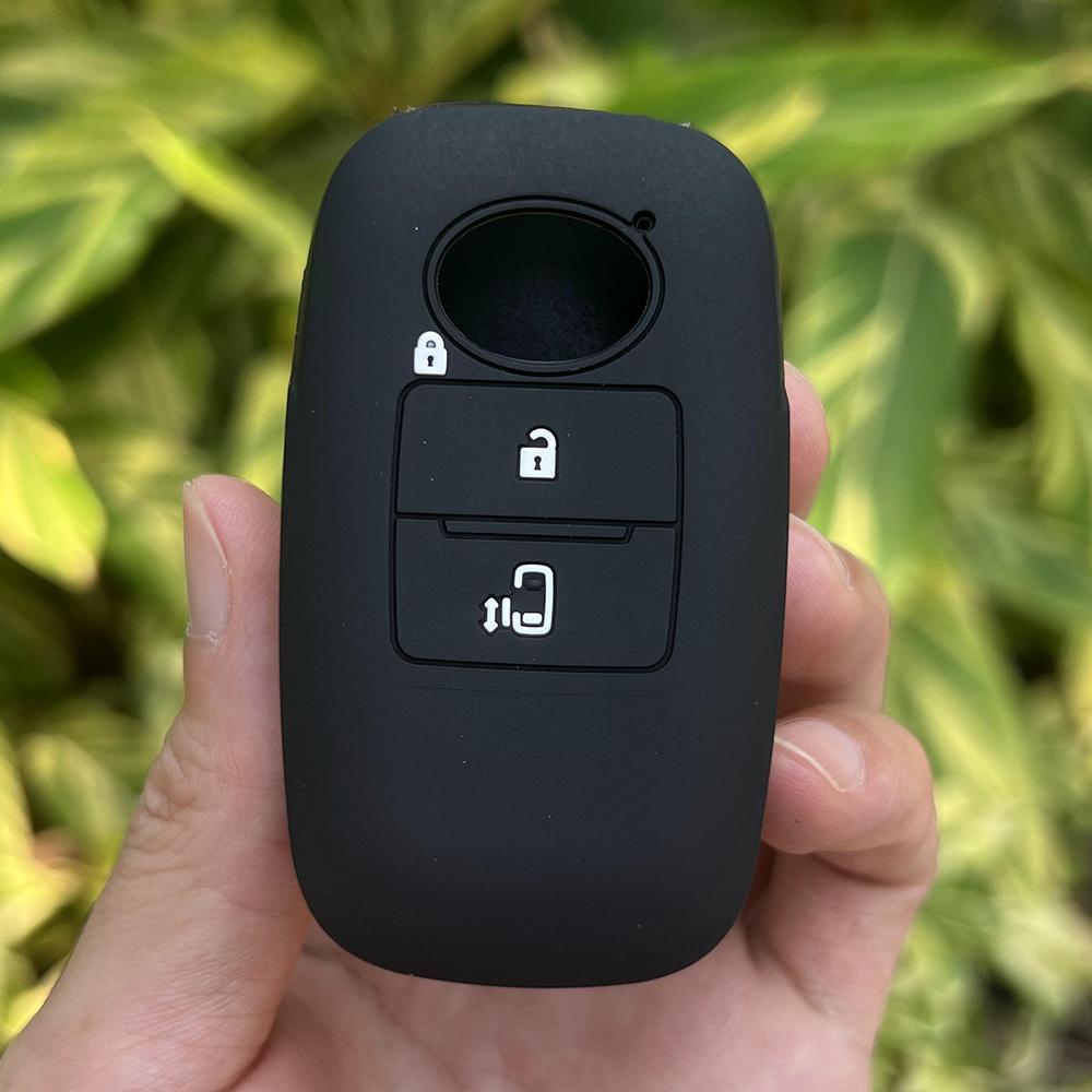 Silicone Car Key Cover Case Shell for Toyota RAIZE for Daihatsu Rocky 2 Buttons Key Cover Case Car Accessories