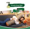 Creative Tree Stump Plush Cushion - Colorful Simulated Wood Design Pillow and Toy