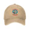 Los Pollos Hermanos Unisex Baseball Cap Breaking Bad TV Show Distressed Denim Washed Hats Cap Vintage Outdoor Travel Sun Cap