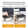 Durable Food Storage Box with Locking Lids Food Container Airtight Food Containers  Barbecue