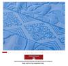 All-Cotton Old-Fashioned Quilted Towel Blanket for Adults - Lightweight Summer Air Conditioning or Nap Blanket