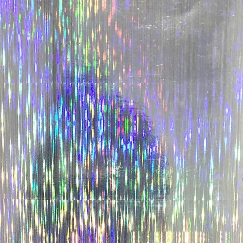 10 Pezzi Pellicola Adesiva Olografica Riflettente Adesivi per Esca da Pesca Impermeabile Nastro Lampeggiante per Esca da Pesca Facile da Usare