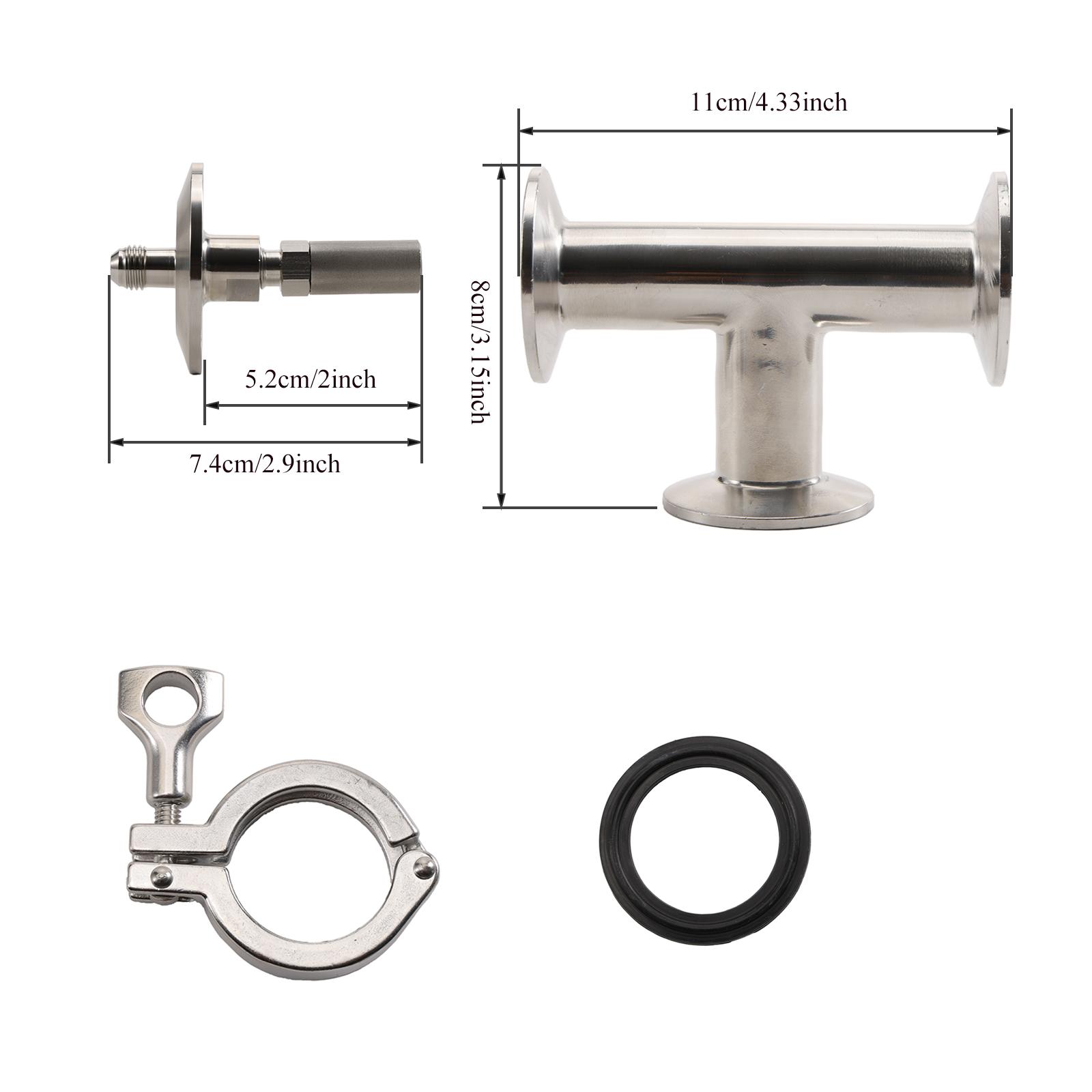 1.5 TC Inline Carbonation Aeration