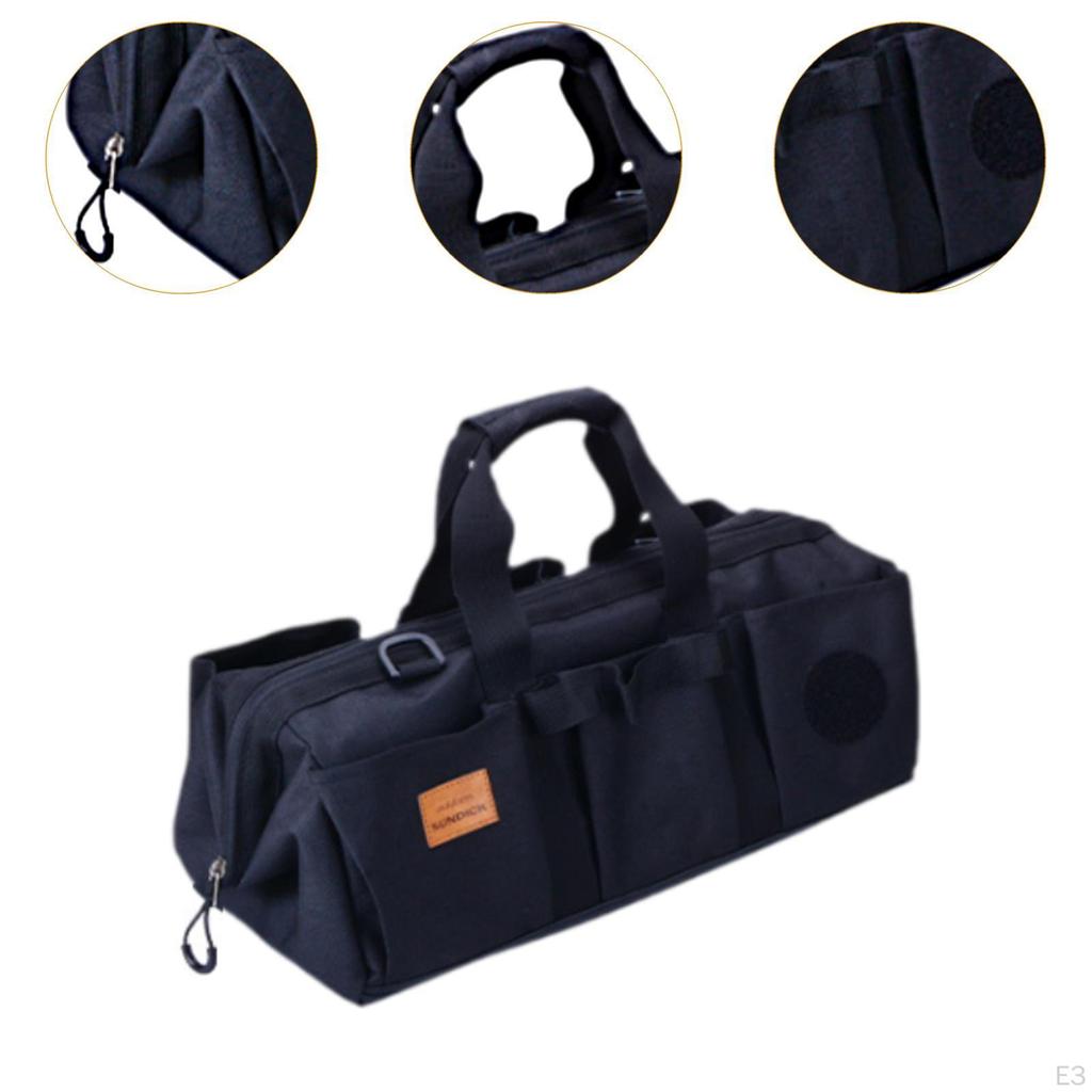 Tent Tool Bag Carrying Case Equipment Organizer And Duffel with Large Capacity Oxford Cloth