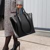New luxury brand large size vintage plutonium tote bag for women casual large capacity shoulder bag