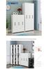 Mobile Dustproof Bookshelf: Sliding, Wheel-Equipped, Drawer-Type Storage Cabinet
