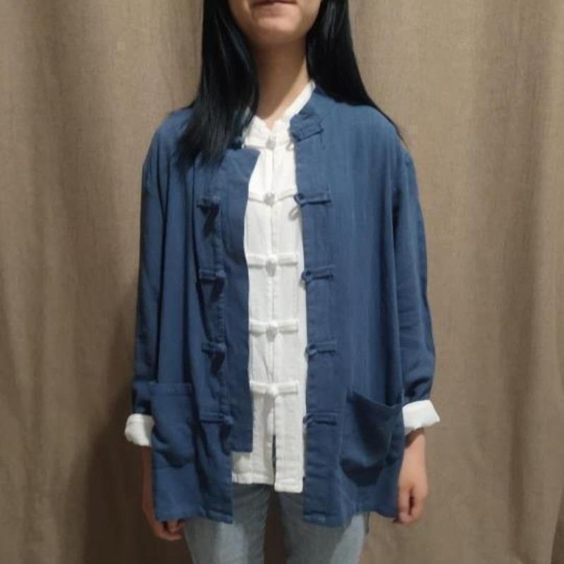Women's Retro Cardigan, Tai Chi Shirt, Tang Shirt, Chinese Style Top