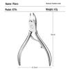 High-Quality Stainless Steel Nail Clippers & Tweezers Set for Home and Salon Use