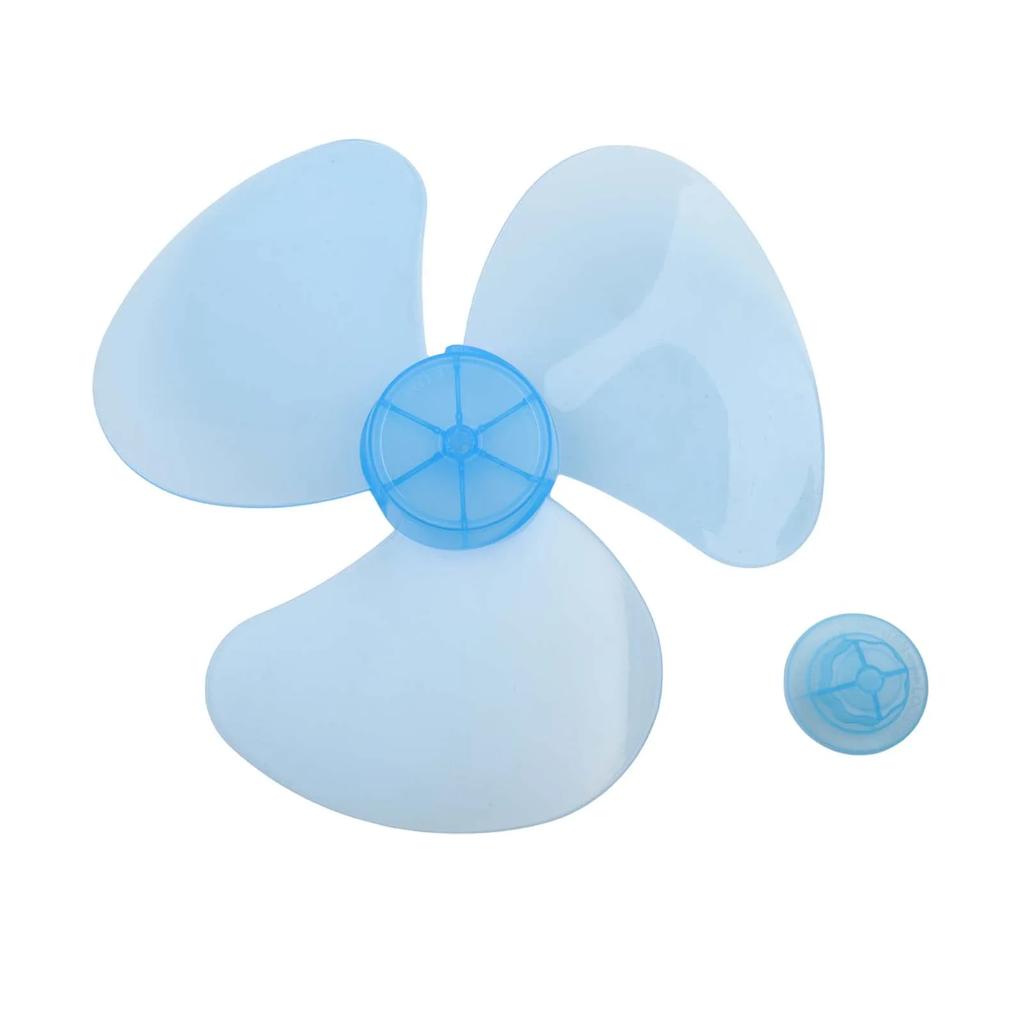3 Leaves Fan Blade Plastic Fan Blade 8mm Diameter Central Round Hole Easy Installation Powerful Airflow For Wall Fans