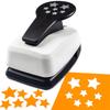 Decorative Large Size Paper Hole Puncher Multi-Pattern Labor-saving Embossing Machine Paper Punch Tool Photo Making